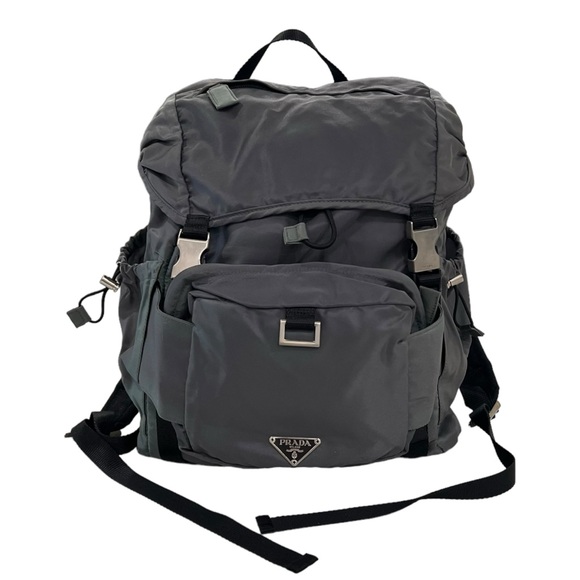 Prada 2-Piece Tessuto Nylon Backpack - Picture 1 of 16